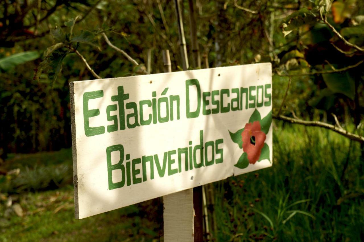 Finca Estacion Descansos Bed and Breakfast Paraíso Exterior foto